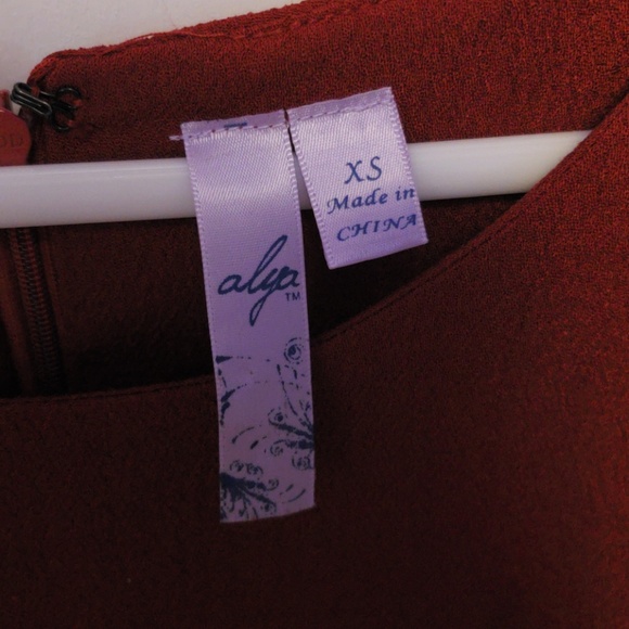 Dark red dress from Francesca's. - Picture 2 of 5